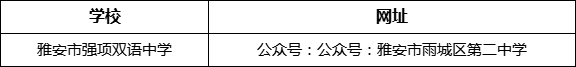 雅安市雅安二中網(wǎng)址是什么？