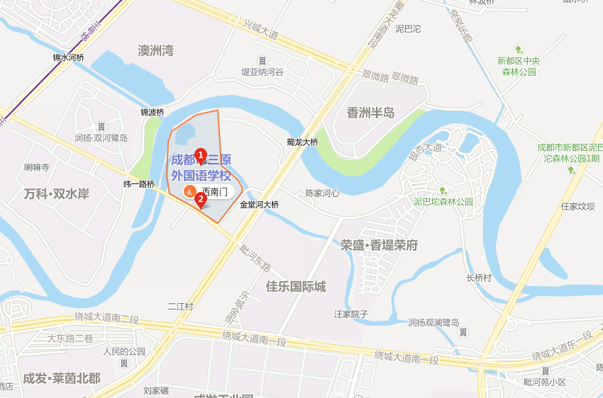 成都三原外國語學校地址在哪里？