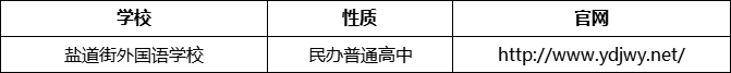 成都市鹽道街外國語學(xué)校官網(wǎng)、網(wǎng)址、官方網(wǎng)站